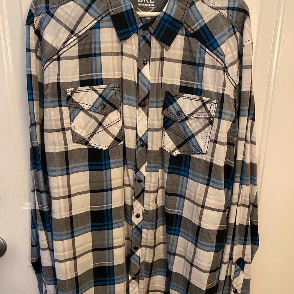 Mens Buckle button down